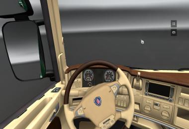 Scania R2008 luxury beige interior