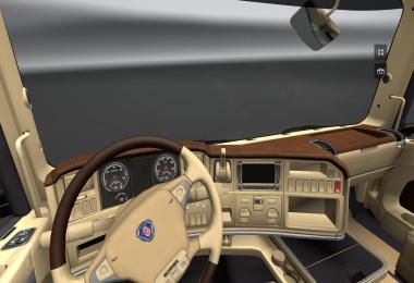 Scania R2008 luxury beige interior