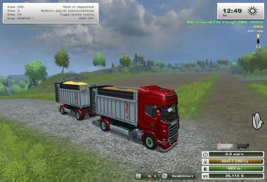 Scania R730 TOPLINE RED v1.1. MR