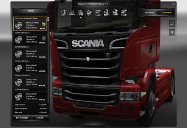 Scania Streamline 2000HP Engine