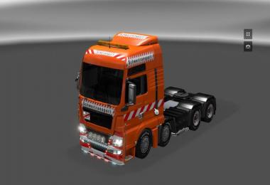 Schwerlasttransport MAN TGX