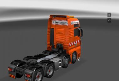 Schwerlasttransport MAN TGX