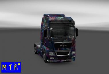 Skin MAN TGX Fractal Flame