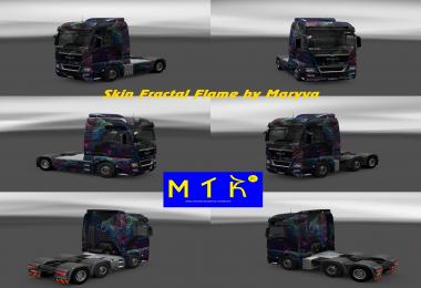 Skin MAN TGX Fractal Flame