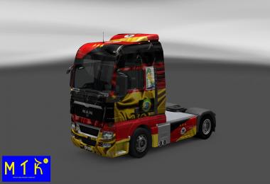 Skin MAN TGX Germany Copa 2014
