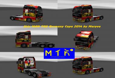 Skin MAN TGX Germany Copa 2014