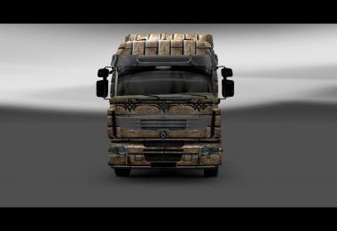 Skin Otelo Pirograbado Renault Premium Cab A