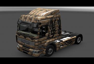 Skin Otelo Pirograbado Renault Premium Cab A