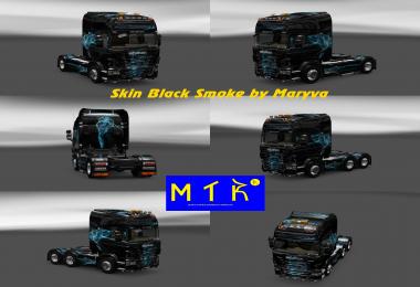 Skin Scania Black Smoke