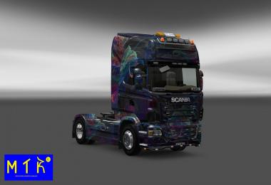 Skin Scania Fractal Flame