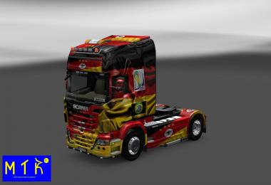 Skin Scania Germany Copa 2014