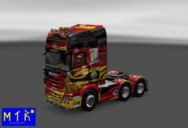 Skin Scania Germany Copa 2014