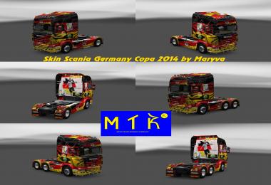 Skin Scania Germany Copa 2014