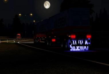 Trailer Gigaliner With Container