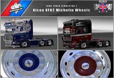 V8K Blaine Alcoa XFA2 Michelin Wheels