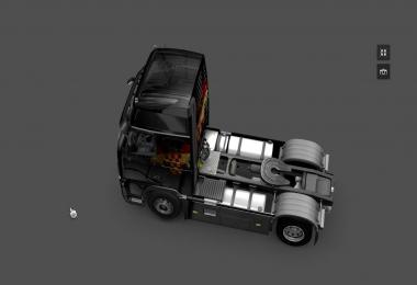 Volvo FH 2009 Scattered Croatian Flag