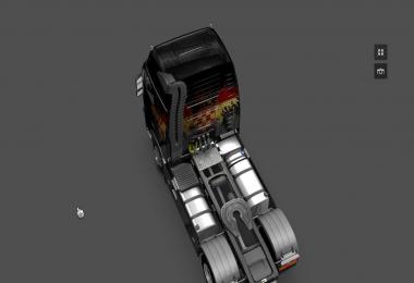 Volvo FH 2009 Scattered Croatian Flag