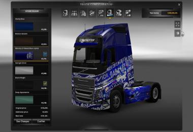 Volvo FH2012 Ministry Of Sound Blue