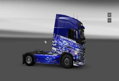 Volvo FH2012 Ministry Of Sound Blue