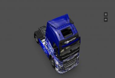 Volvo FH2012 Ministry Of Sound Blue