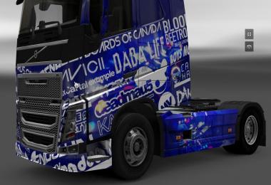 Volvo FH2012 Ministry Of Sound Blue