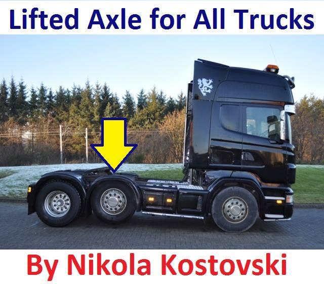 Lifted Axle for All Trucks Modhub.us