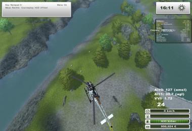 Alouette II helicopter v2.0