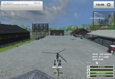 Alouette II helicopter v2.0