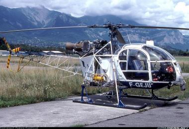 Alouette II helicopter v2.0
