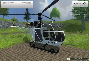 Alouette II helicopter v2.0