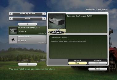 American hauling pack