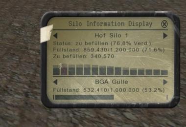 Bunker Silos Hud v0.99