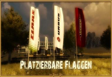 Claas Ursus Vaderstad flags v1.0