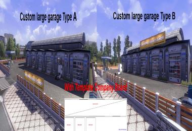 Custom Large Garage Type A B