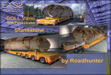 Doll Vario 4 chassis with foot brace