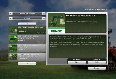 Fendt Vario 724 SCR More Realistic