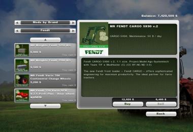 Fendt Vario 724 SCR More Realistic