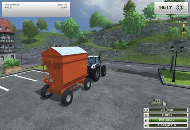 Jiffy 700 high dump wagon