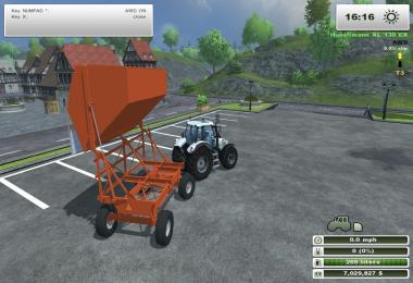 Jiffy 700 high dump wagon