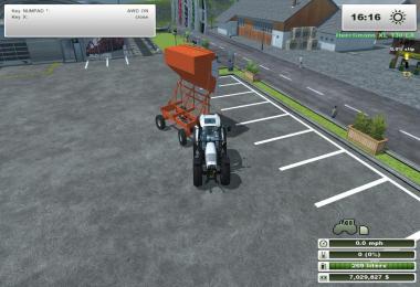 Jiffy 700 high dump wagon