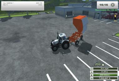 Jiffy 700 high dump wagon