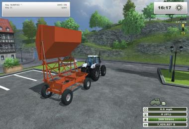 Jiffy 700 high dump wagon