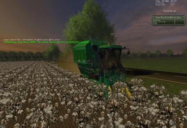 John Deere 9930 and cutter