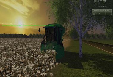 John Deere 9930 and cutter