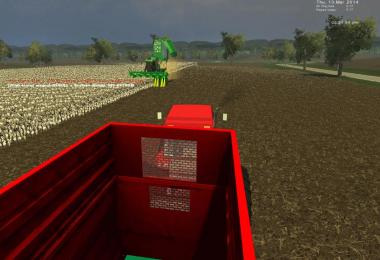 John Deere 9930 and cutter