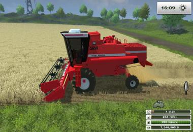 Massey Ferguson 5650 Turbo + Header