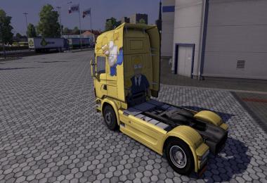 Scania Homer Simpsons Skin