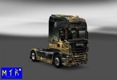 Scania Space Scene Skin