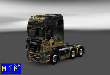 Scania Space Scene Skin