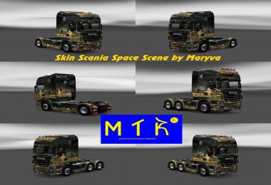 Scania Space Scene Skin